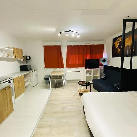 Daire Quai 86 - Studio, Clim Mobile, Parking, Proche Gare & Centre Puvatya