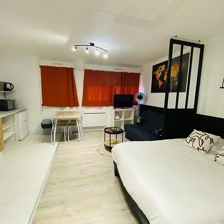 דירה Quai 86 - Studio, Clim Mobile, Parking, Proche Gare & Centre