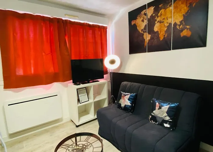 公寓 Quai 86 - Studio, Clim Mobile, Parking, Proche Gare & Centre